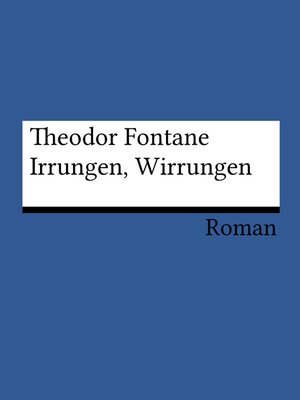 cover image of Irrungen, Wirrungen